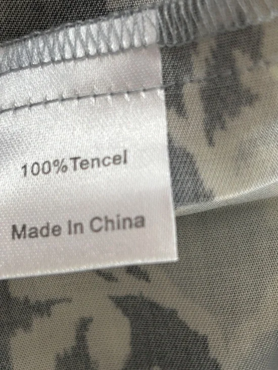 NWT Tuckernuck Blue Fog Pleated Liza Dress Floral XXL Tencel Lightweight Spring - Picture 8 of 11